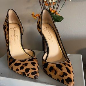Leopard heels